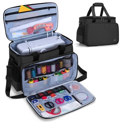 LUXJA Sewing Machine Carrying Bag with Removable Padding Pad, Tote Bag for Sewin