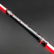 Star Wars Lightsaber Replica Force FX Darth Maul Dueling Rechargeable Metal APP