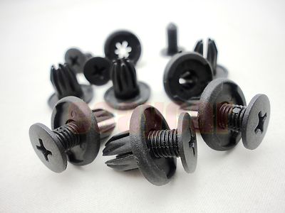 30 x For Hond Acura Front Rear Bumper Push-Type Clip Retainer 91503-SP0-003