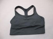 Prana Size XS Womens BLK Lined Wireless Pull On Fitted Racer Back Sports Bra 3Q