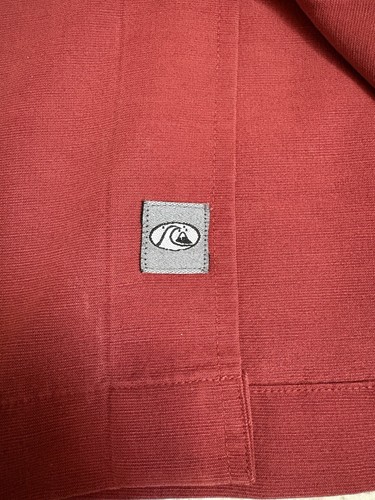 Quicksilver Edition Shirt Mens L Rust Camp Button Up Short Sleeve Linen Blend - Picture 4 of 14