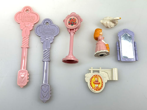 Fisher Price Precious Places Melodía Giratoria Gazebo Niña Cisne Imán Llave Piezas - Imagen 10 de 10