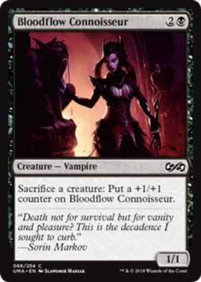 Bloodflow Connoisseur x4 - Ultimate Masters - NM-Mint, English - Ultimate Master