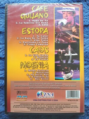 その他 Rock En Espanol 232 [DVD] Rock En Espanol #232 (DVD, 2005, Vina) *SEALED**Cafe Quijano