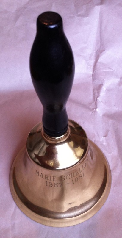 Vtg 1967-1981 School Teachers Bell Marie Schelley Lincoln Hawks Michigan Brass