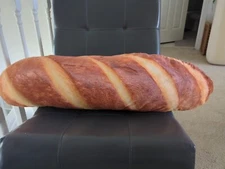 Bread Shaped Pillow Soft Lumbar Baguette Back Cushion