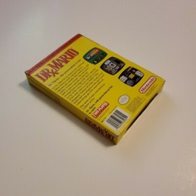 Dr. Mario (Nintendo Entertainment System, 1990) COMPLETO en caja RaRe BONITA FORMA NES