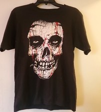 Misfits T Shirt Skull  By Artist Renzo Gonzalez 2013 Peru. Size M Corpz Brand