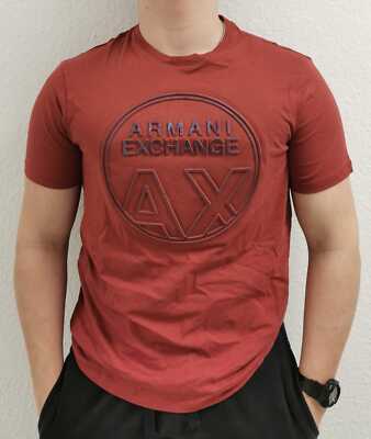 Armani Exchange Men's AX LOGO Print T-Shirt - Various Colours - S M L XL XXL 