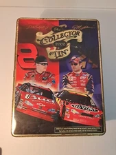 Dale Earnhardt Jr #8 The Outlaw Jeff Gordon #24 Slick 50 2002 Collector Tin used