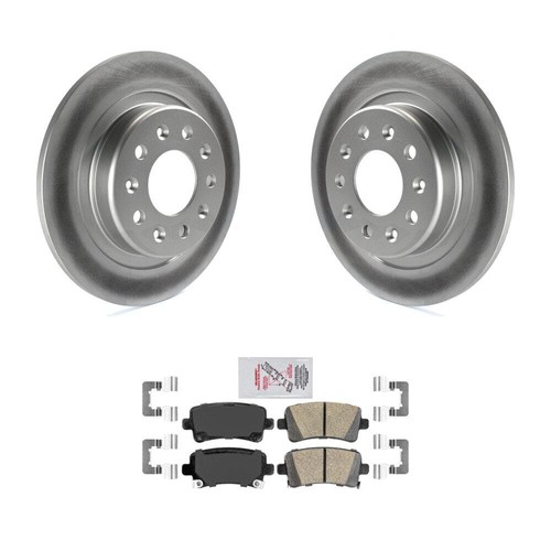 [Rear] Coat Brake Rotors Ceramic Pad Kit For 16 Chevrolet Malibu Carryover Model - Picture 1 of 16
