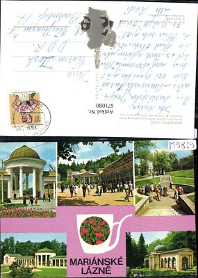 671080,Mehrbild Ak Marienbad Marianske Lazne Ansichten Czech Republic