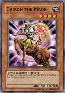Chiron the Mage - YSDJ-EN015 - Common - 1st Edition x3 - Near Mint