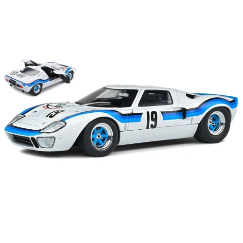 FORD GT40 MK.1 N.19 ANGOLA CHAMPIONSHIP 1973 E.MARTA 1:18 Solido 