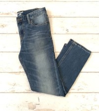 Boys Size 12 Medium Wash Jeans Kids Denim Cat  Jack Brand Adjustable Waist