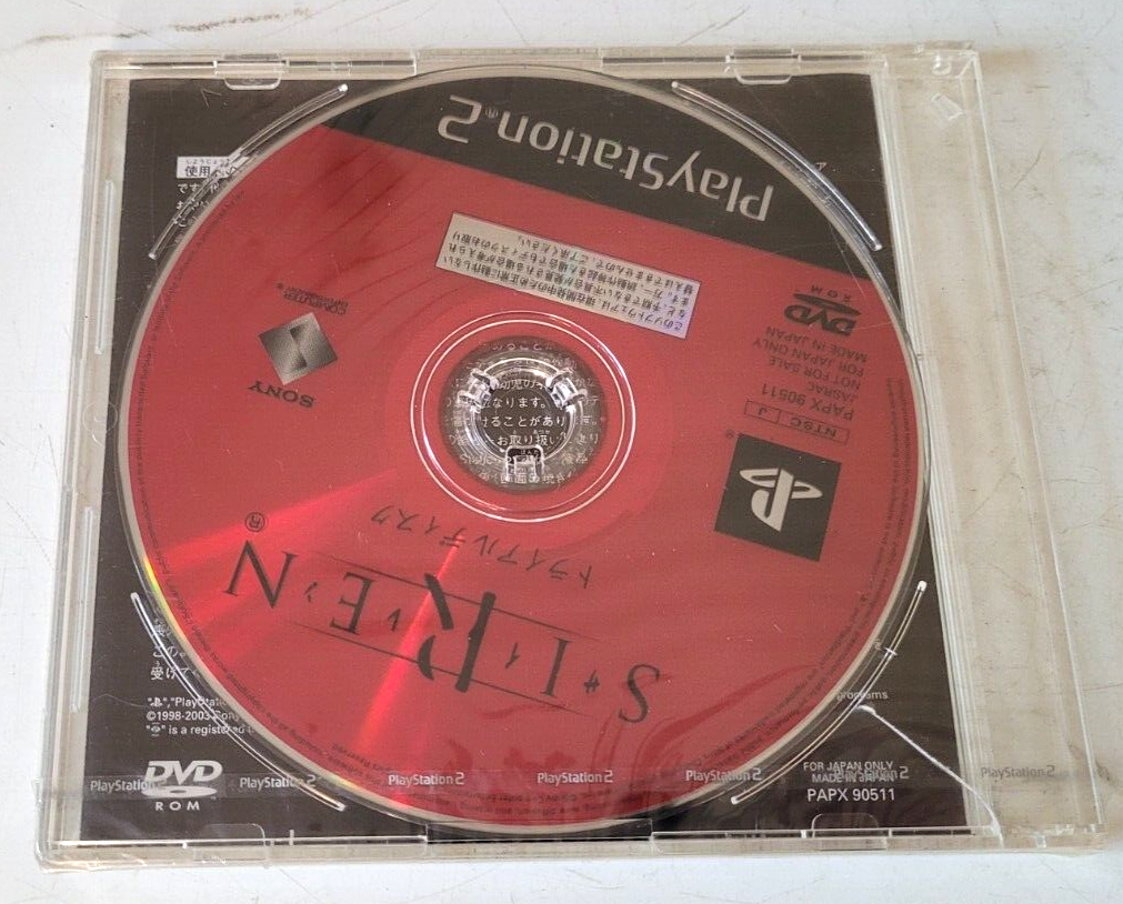 Siren - PlayStation 2 PS2 - NTSC-JAPAN **NEUF