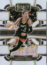 2024-25 Panini Select WNBA Silver Prizm Natasha Cloud Phoenix Mercury #37