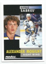 ALEXANDER MOGILNY 1991-92 PINNACLE CARD NEAR MINT+ CONDITION