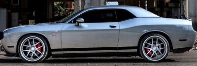SOLID ROCKERS for Dodge Challenger Body Door Vinyl Stripes Decal Graphics 