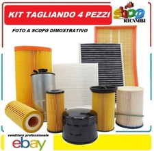 KIT TAGLIANDO 4 PEZZI DACIA DUSTER II 1.5 DCI (81KW/110HP) (04/10)