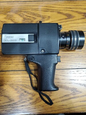 VINTAGE FOCAL MODEL XL-303 8mm MOVIE CAMERA | eBay