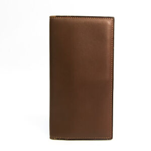 Valextra Vertical 12 Card V8L21 Men's Leather Long Bill Wallet (bi 