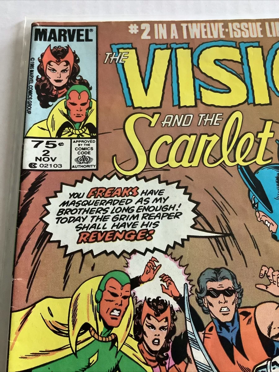 VISION AND THE SCARLET WITCH 2 NEWSSTAND DISNEY WANDAVISION MARVEL