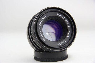 Pentacon 1.8/50 Auto MC 50mm 1:1.8 M42 Mount Objektiv # 10510