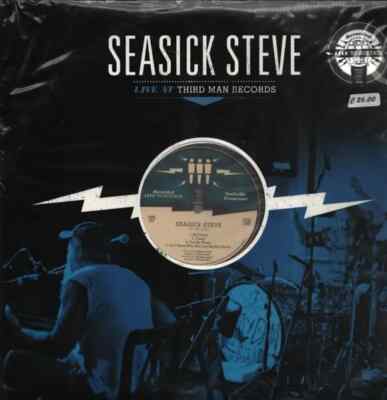 LP Seasick Steve Live At Third Man Records STILL SEALED NEW OVP Third Man R