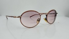 Vintage Fundementals F100 Bronze Oval Hong Kong Sunglasses FRAMES ONLY