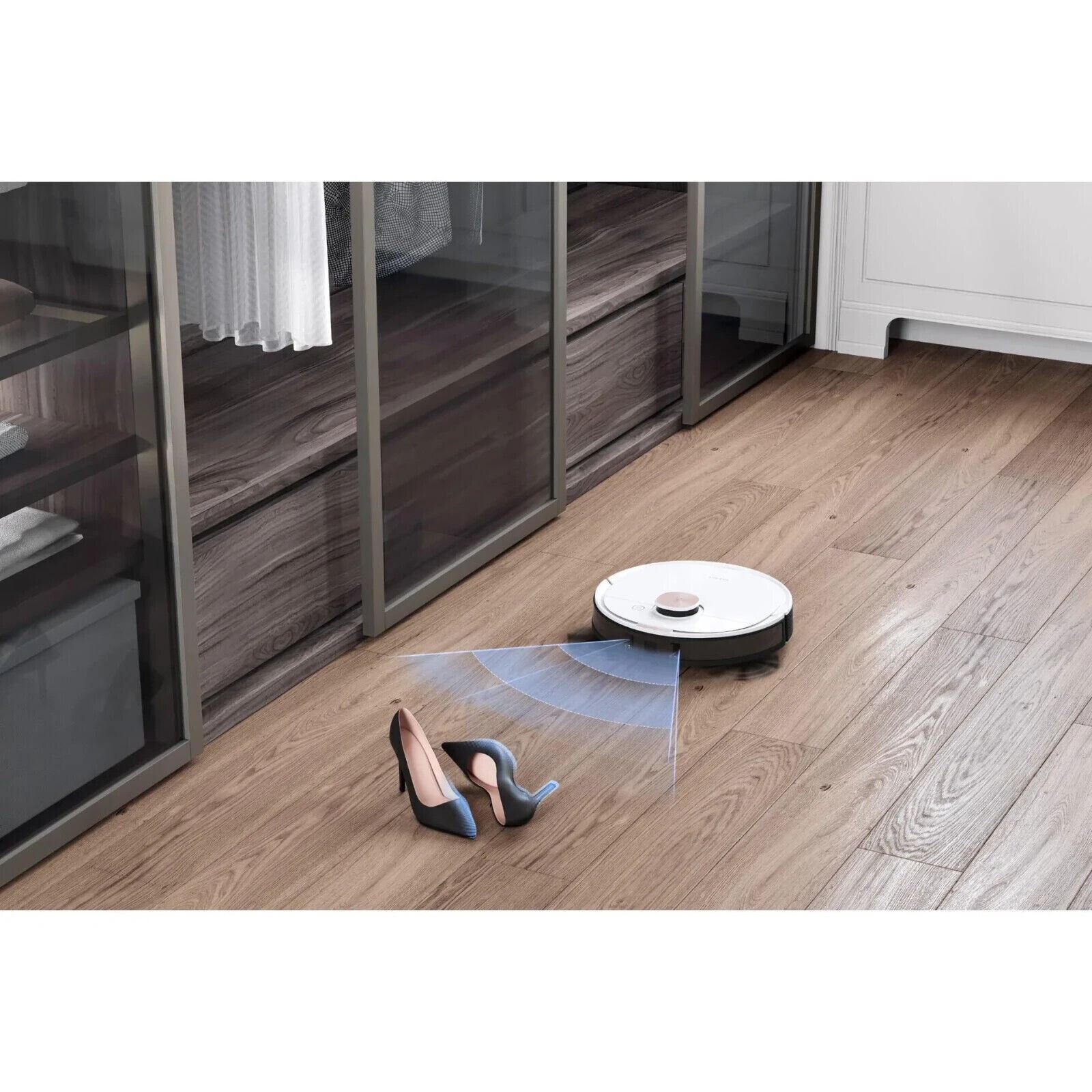 ECOVACS DEEBOT OZMO T8 Robotic Vacuum eBay