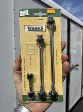 NOS TranzX Vintage Bicycle Skewers Axle Set Front Rear Seat Pine New Taiwan