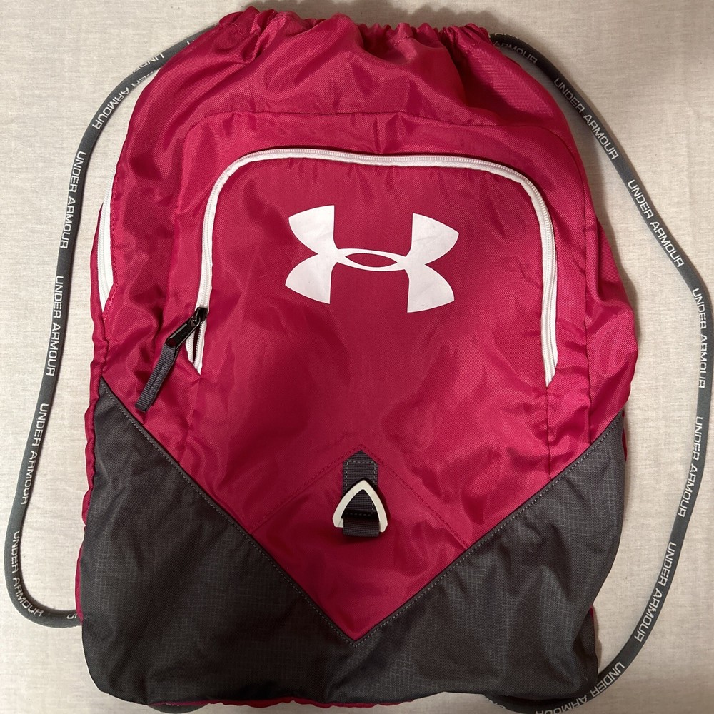 Under Armour Women’s Pink Draw String Back Pack