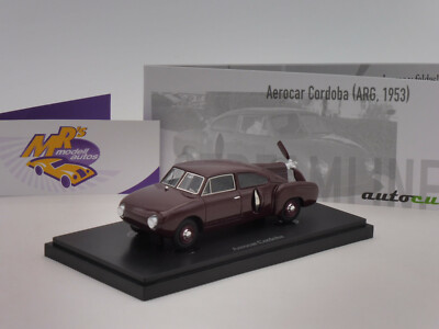 Autocult 04024 # Aerocar Cordoba ( ARG. ) Baujahr 1953 in '' dunkelrot '' 1:43 NEU