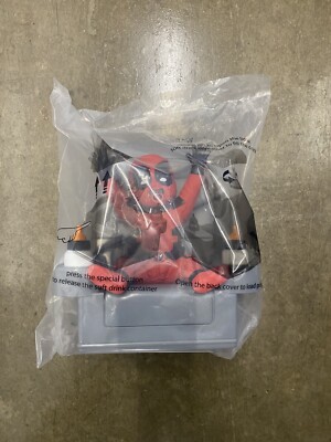 DeadPoolポップコーンバケット New & Sealed Baby Deadpool Popcorn Bucket & Drink Combo