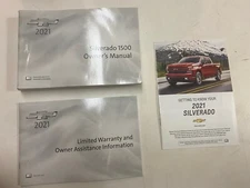 2021 Chevy Silverado 1500 Light Truck Factory Original Owner Info Manual GM