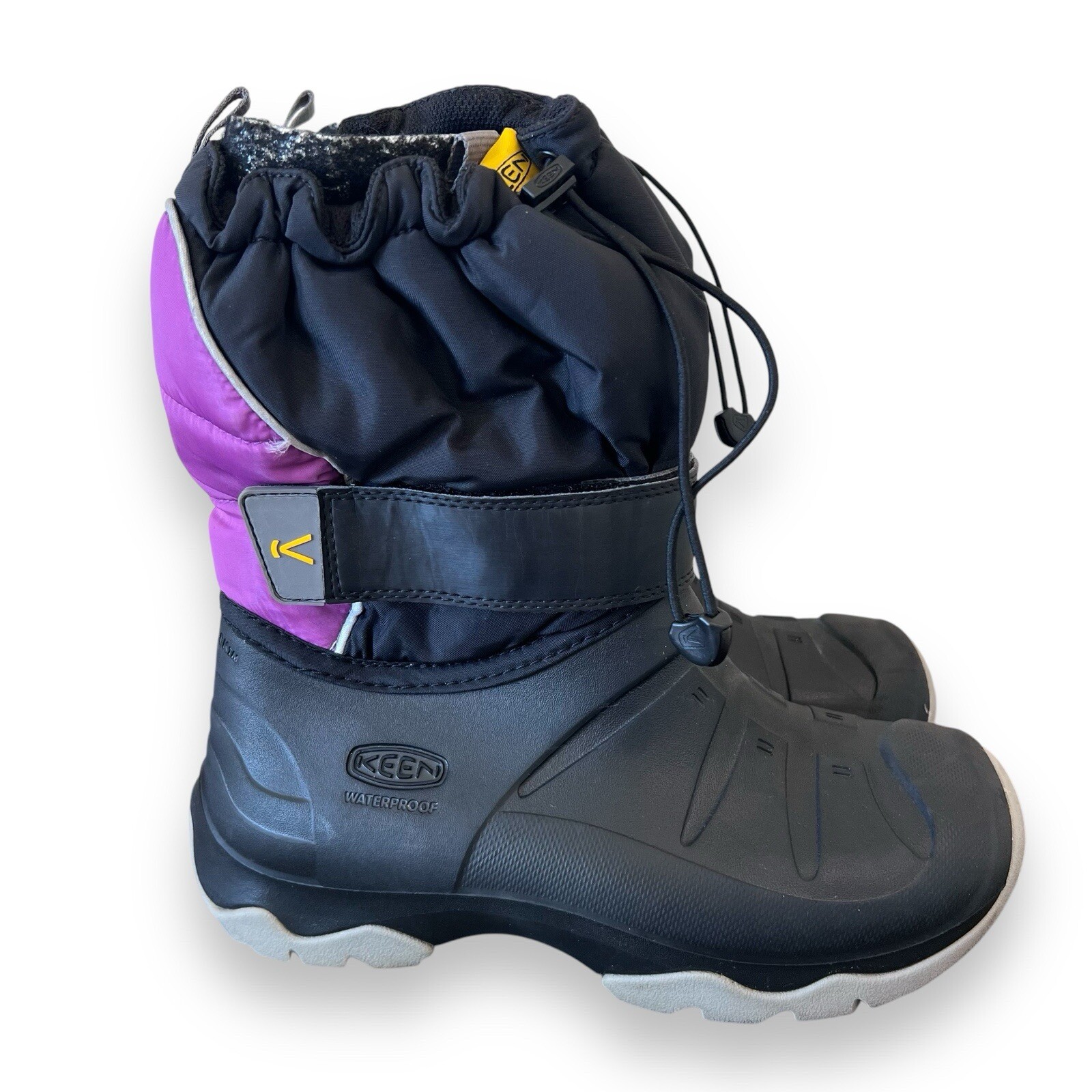 Stivali invernali caldi Keen Big Kids Lumi Boot II nero viola taglia 6