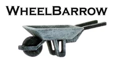 WHEELBARROW WHEELBARROW S Scale Pre Painted and Built Model