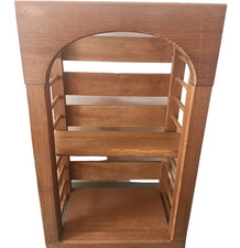 Wooden Display Shelf For Craft Shows or Collectibles 13" Tall