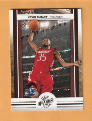 Kevin Durant Oklahoma City Thunder 2009-10 Panini Season Update #198 Texas 5K
