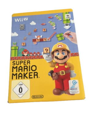 Super Mario Maker (Nintendo Wii U, 2015) amiibo  Sehr gut, Level Bauen + Spielen