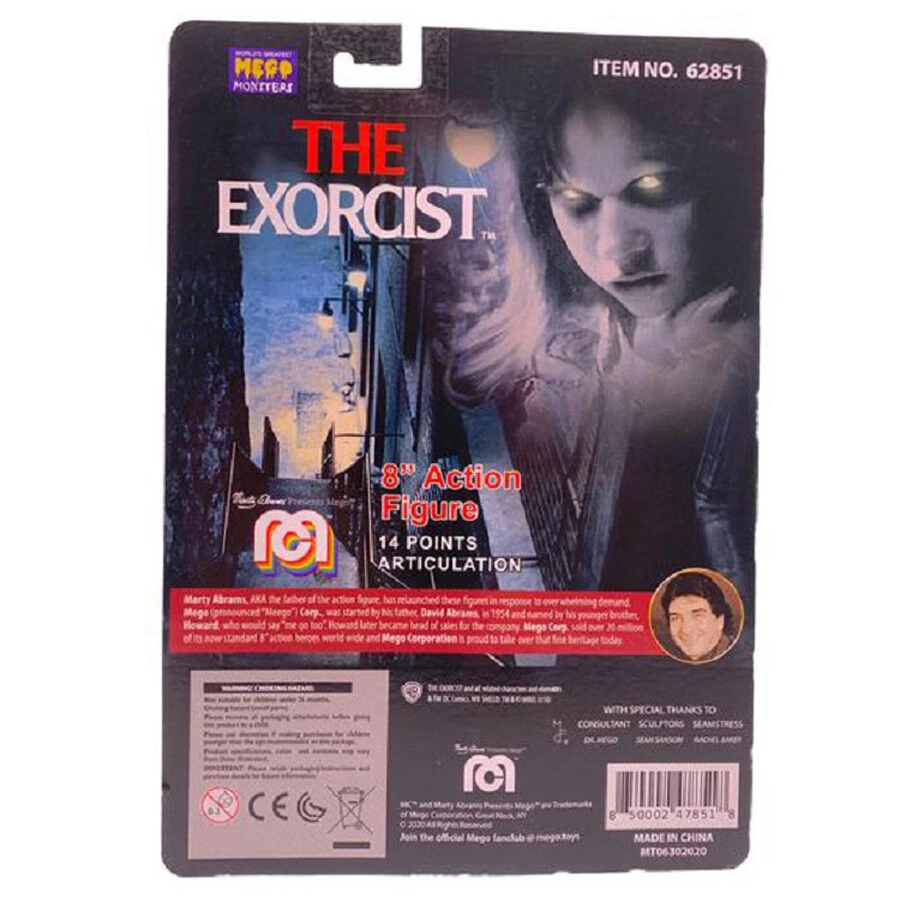 Figura de acción original de 8"" Mego The Exorcist Regan Teresa MacNeil NUEVA Foto 3 de 4