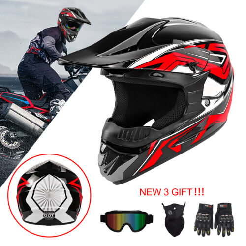 Helmet Motocross ATV Dirt Bike DOT Adult Full Face Off Road Thor Sector Offroad