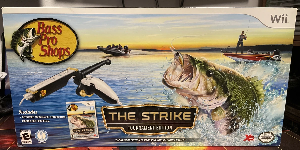 Bass Pro Shops: The Strike Bundle Nintendo Wii Brand New Factory Sealed