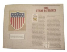 1943 STARS & STRIPES Patch 1995 Cooperstown Collection Baseball Jersey