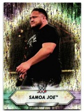 2021 Topps WWE Foil #185 Samoa Joe