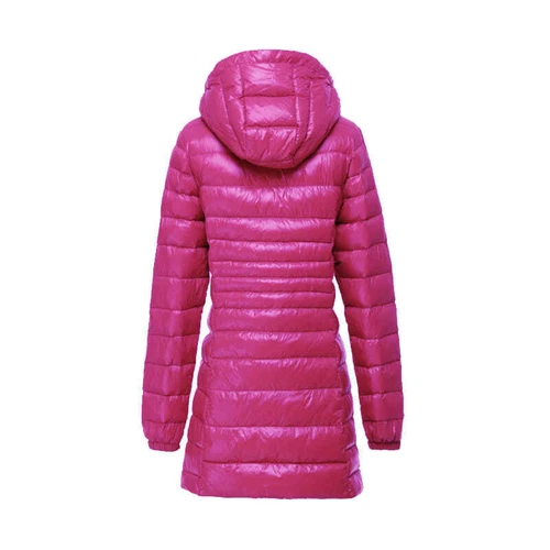 Women's Down Jacket 90% Duck Down Coat Ladies Hoodie Long Hooded Jacket S-6XL - Picture 5 of 27