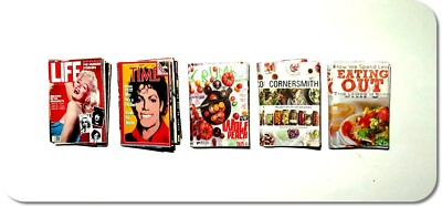 Miniatur Zeitschrift, Zeitung, Journal, Magazin, Neu