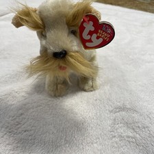 Ty Beanie Babies Schnitzel The Terrier New With Tags 6” 10 Year 2002 I1
