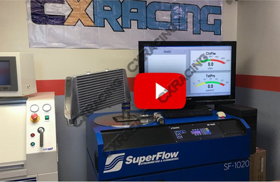 CXRacing 23.5x11x3 V-Mount Turbo Aluminum Intercooler For 300ZX